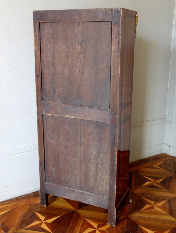 Rosewood and mahogany Louis XV semainier, 18th century in the taste of Nicolas Petit