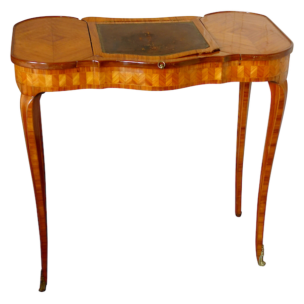 Marquetry reading table, Louis XV period