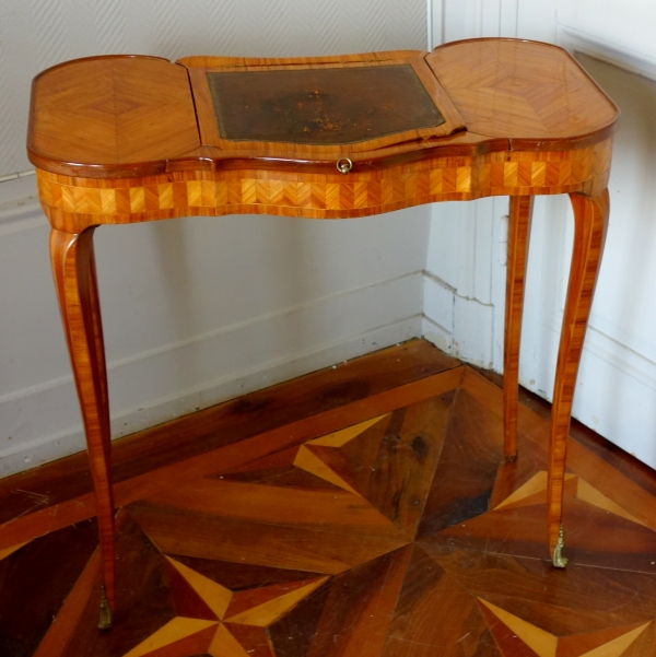 Marquetry reading table, Louis XV period