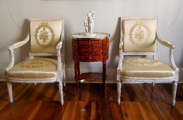 Rosewood coffee table signed by Fidelis Schey, 18th century - Transition period circa 1770