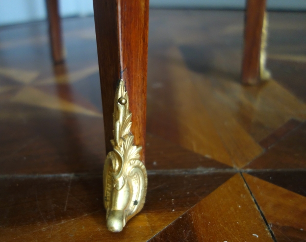 Louis XV rosewood bedside table or living room center table - 18th century