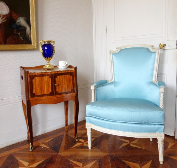 Rosewood, mahogany and ormolu Louis XV table - 18th century circa 1760 - stamped - JME