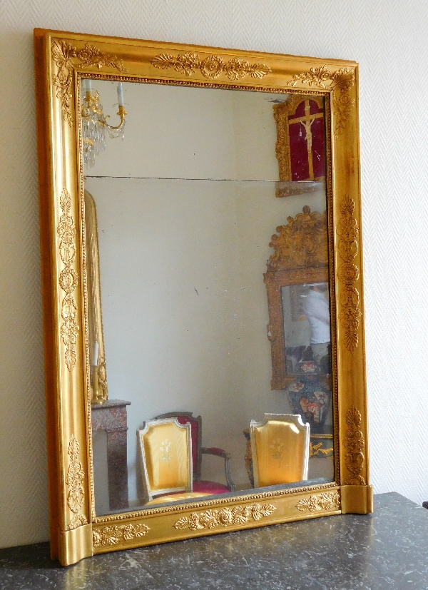 Empire mirror, early 19th century, mercury glass - 134cm x 94.5cm