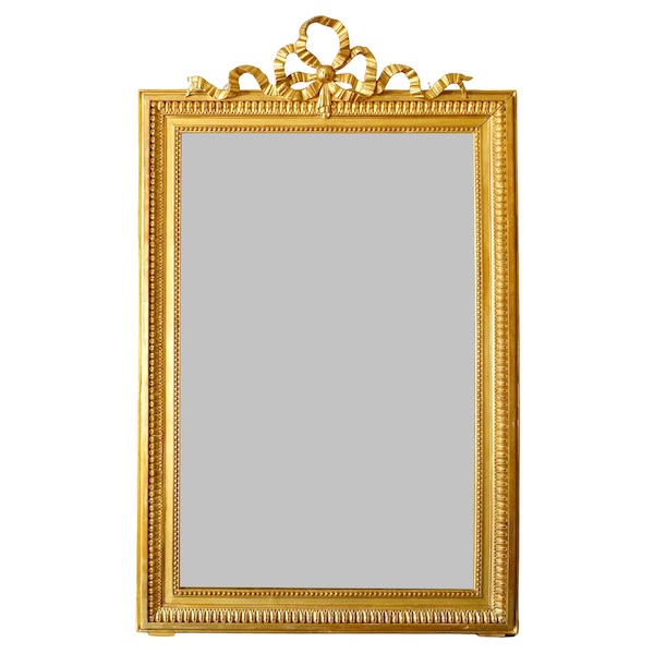 Tall Louis XVI style mirror, France, late 19th century