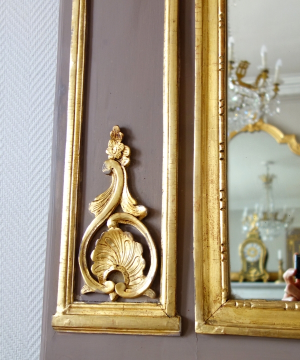 Louis XVI mirror / trumeau / pier glass, 18th century
