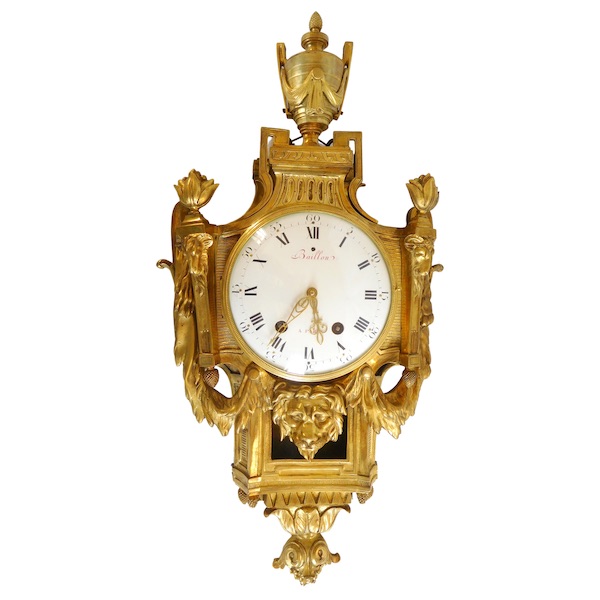 Louis XVI ormolu decorative clock after JC Delafosse, 18th century circa 1770