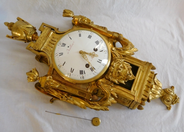 Louis XVI ormolu decorative clock after JC Delafosse, 18th century circa 1770