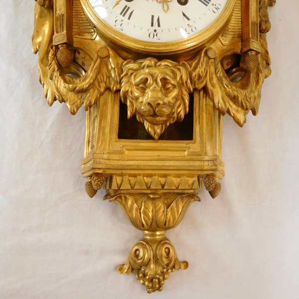 Louis XVI ormolu decorative clock after JC Delafosse, 18th century circa 1770