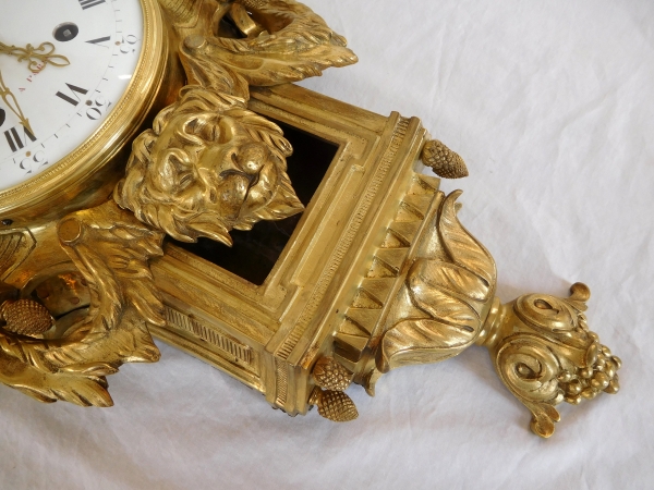 Louis XVI ormolu decorative clock after JC Delafosse, 18th century circa 1770