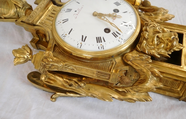 Louis XVI ormolu decorative clock after JC Delafosse, 18th century circa 1770
