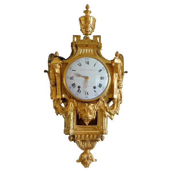 Louis XVI ormolu decorative clock after JC Delafosse - circa 1780