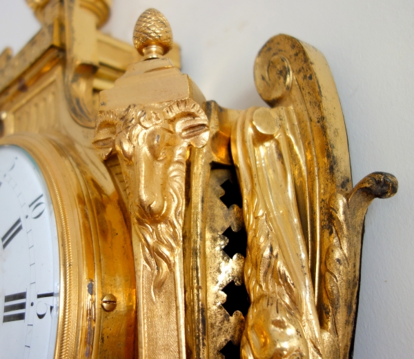 Louis XVI ormolu decorative clock after JC Delafosse - circa 1780