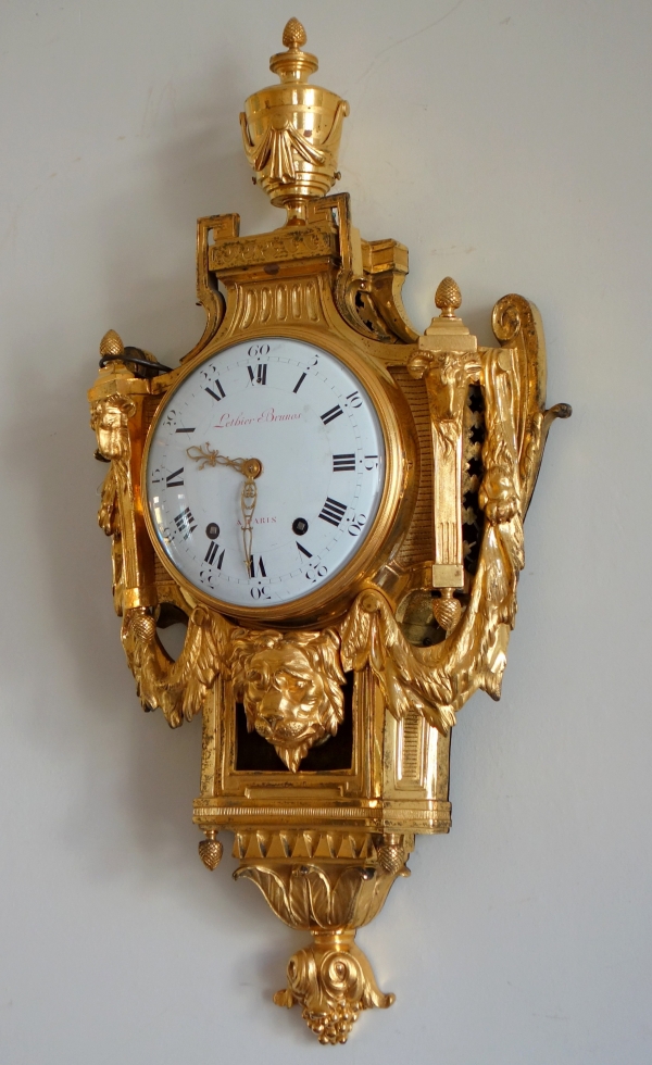 Louis XVI ormolu decorative clock after JC Delafosse - circa 1780