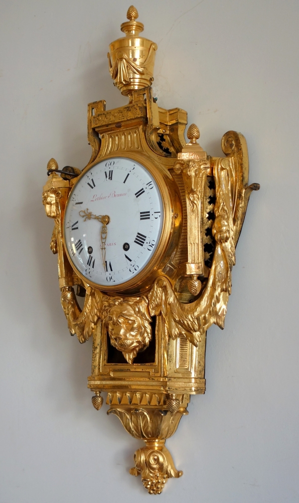 Louis XVI ormolu decorative clock after JC Delafosse - circa 1780