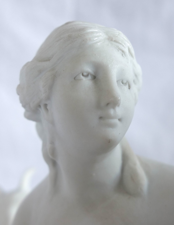 Sèvres : la naissance de Bacchus, grand groupe en biscuit d'époque XVIIIe siècle