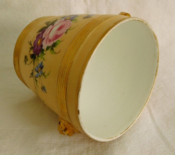 Paris porcelain Planter, French Restoration period, early 19th century