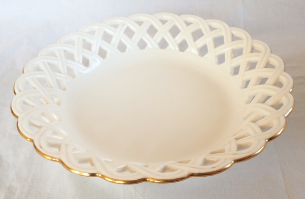 Nast : Empire Paris porcelain reticulated cup - early 19th century