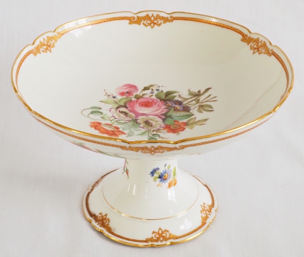 Large Paris porcelain fruit bowl - Lahoche & Pannier - l'Escalier de Cristal