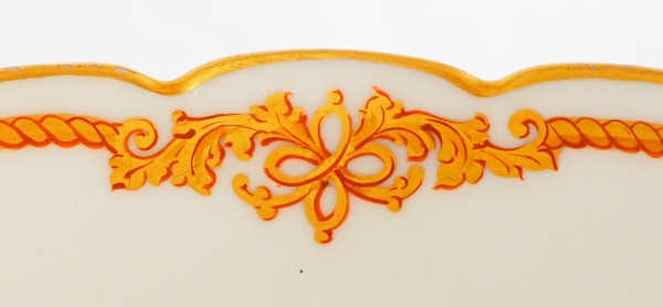 Large Paris porcelain fruit bowl - Lahoche & Pannier - l'Escalier de Cristal