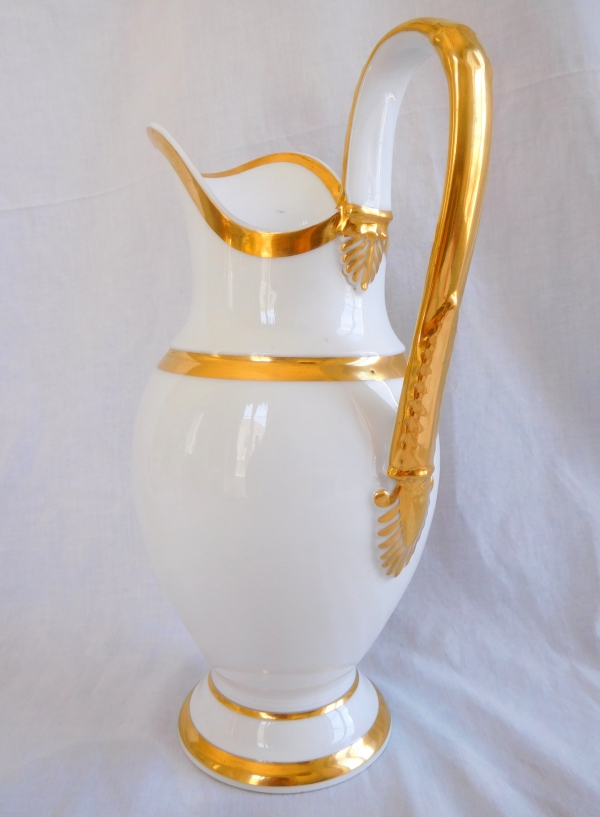 Paris porcelain hand washing set, early 19th century circa 1820
