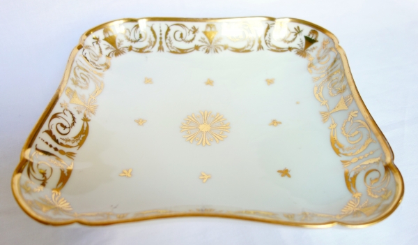 Porcelain Empire vegetable dish, Locre Manufacture, early 19th century