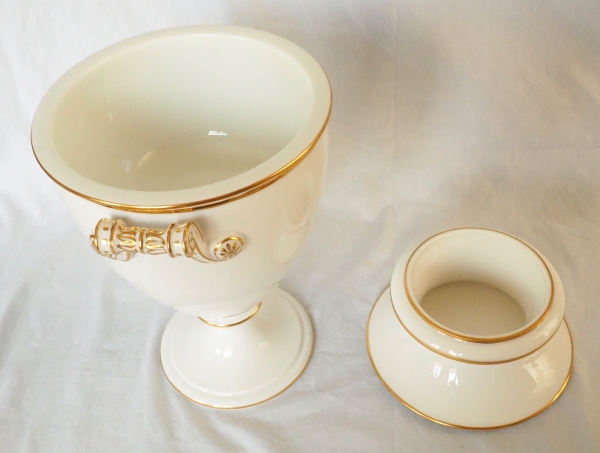 Nast : pair of Empire Paris porcelain ice pails - early 19th century