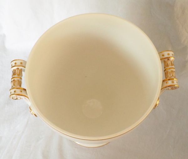 Nast : pair of Empire Paris porcelain ice pails - early 19th century