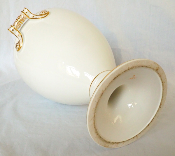 Nast : pair of Empire Paris porcelain ice pails - early 19th century