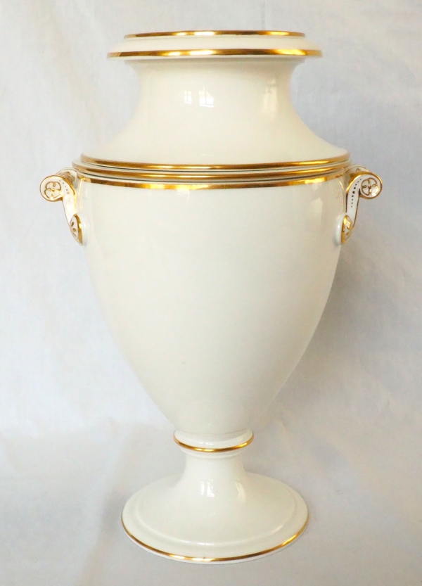 Nast : pair of Empire Paris porcelain ice pails - early 19th century