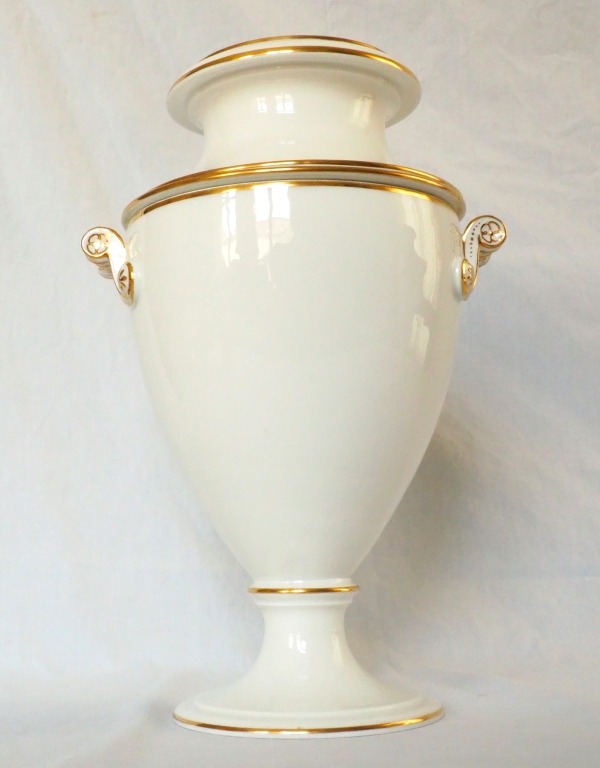 Nast : pair of Empire Paris porcelain ice pails - early 19th century