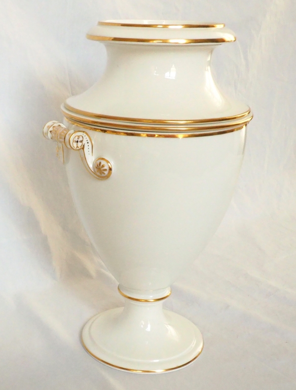 Nast : pair of Empire Paris porcelain ice pails - early 19th century