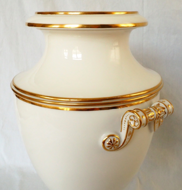 Nast : pair of Empire Paris porcelain ice pails - early 19th century