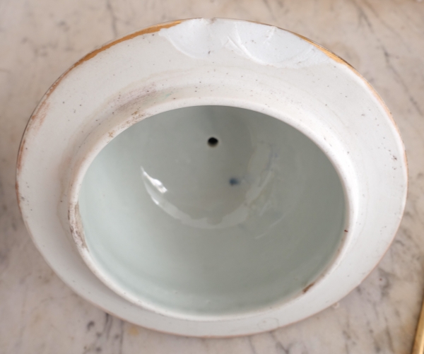 Paire de potiches en porcelaine de Chine à décor Imari, fin XIXe siècle - 40cm