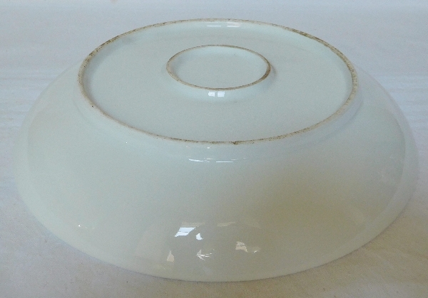 Large Paris Porcelain plate or dish - Minerva - France, mid 19th century - 27,6cm