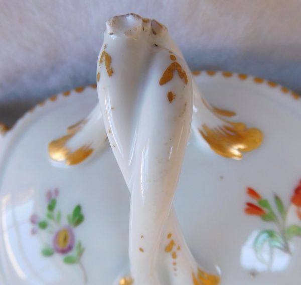 18th century porcelain gravy boat, Duc d'Angouleme Manufacture