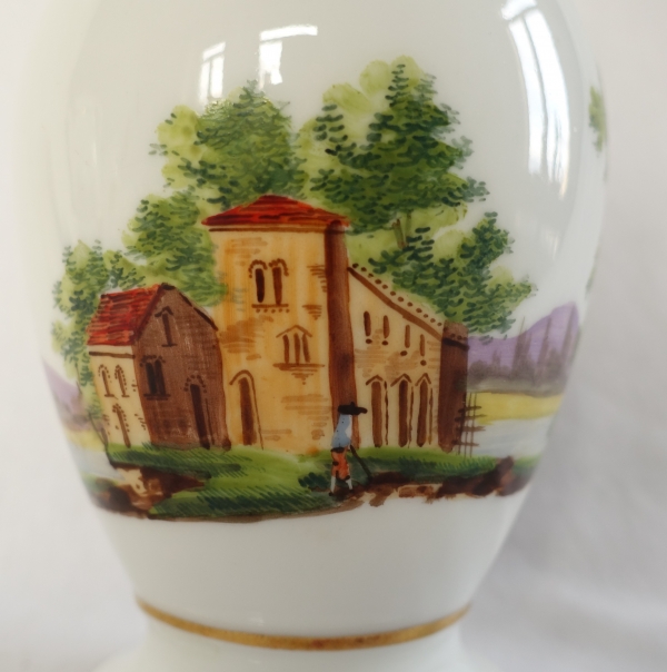 Empire Paris porcelain coffee set for 10 people - 19th century circa 1820