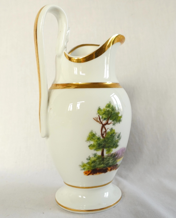 Empire Paris porcelain coffee set for 10 people - 19th century circa 1820