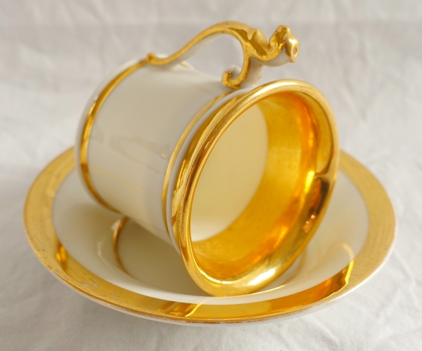 Paris porcelain coffee set for 12, early 19th century - 15 pieces
