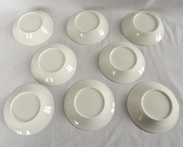 Empire Paris porcelain coffee set for 8 people, 19th century - 11 pieces