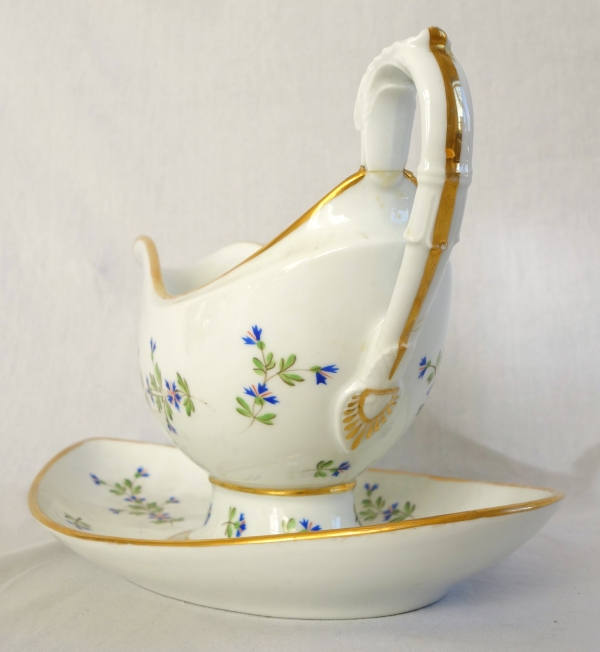 Dihl et Guerhard Manufacture : Louis XVI style table set - 43 pieces - Empire period