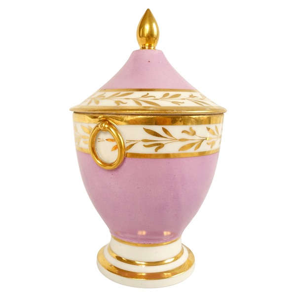 Empire Paris porcelain sugar pot in the taste of Nast