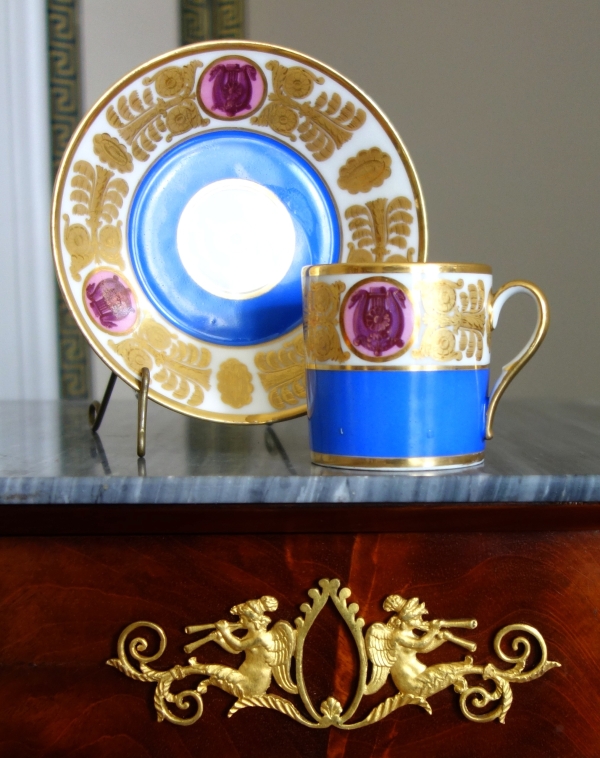 Feuillet Manufacture - early 19th century litron shaped cup