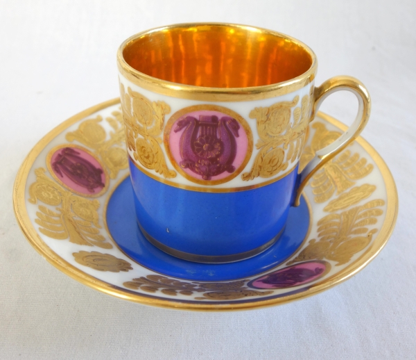 Feuillet Manufacture - early 19th century litron shaped cup