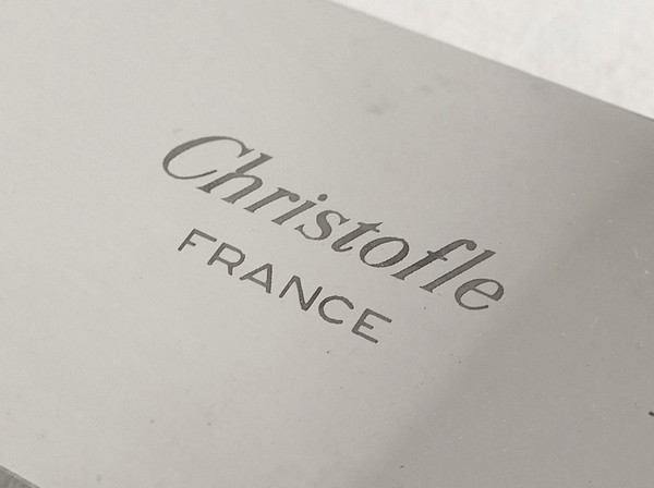 Christofle silver-plated cutlery set, Albi pattern