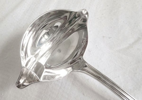 Christofle silver-plated ladle, Albi pattern