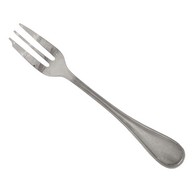 Christofle silver-plated cake fork, Albi pattern
