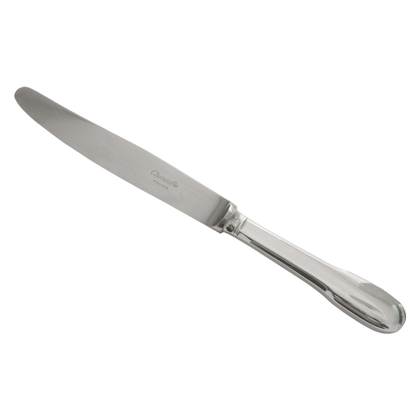 Christofle silver plated cheese knife, Cluny pattern