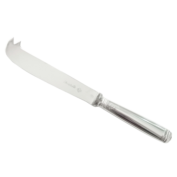 Christofle : silver plated cheese serving knife, Malmaison pattern