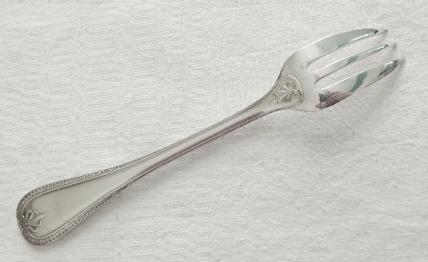 Christofle : silver plated cake / dessert fork, Malmaison pattern