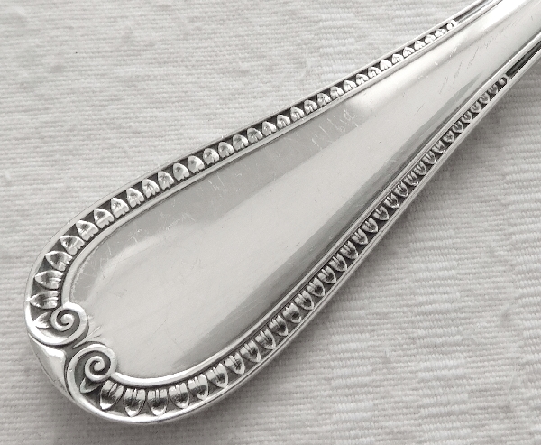 Christofle : silver plated cake / dessert fork, Malmaison pattern